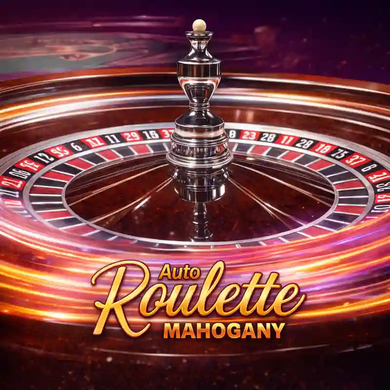 Mahogany Auto Roulette Live Casino Game